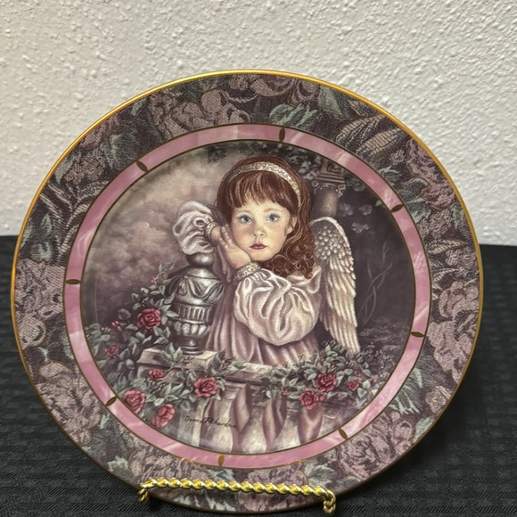 Gardens of Innocence Limited Edition “Hope” Plate by Richardson Bradford Exchang - Picture 17 of 17